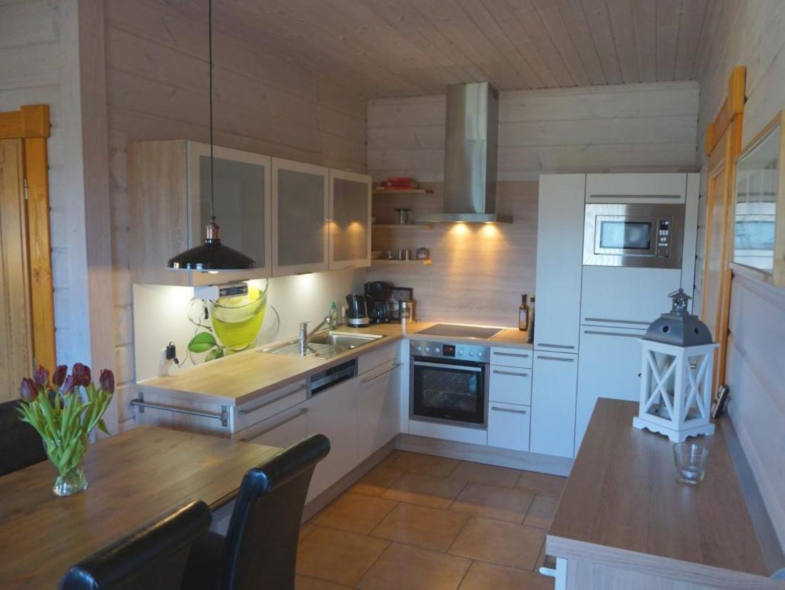 Ferienwohnung Im Blockhaus Rosenkranz Rathmannsdorf Exterior photo