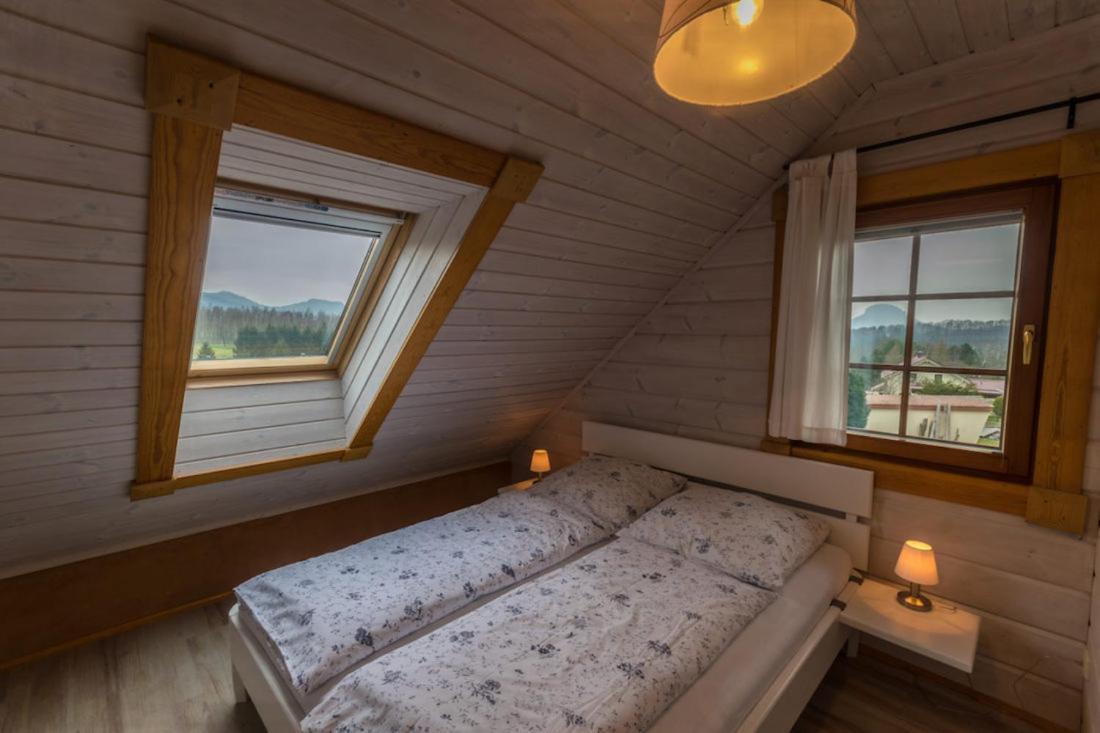 Ferienwohnung Im Blockhaus Rosenkranz Rathmannsdorf Exterior photo